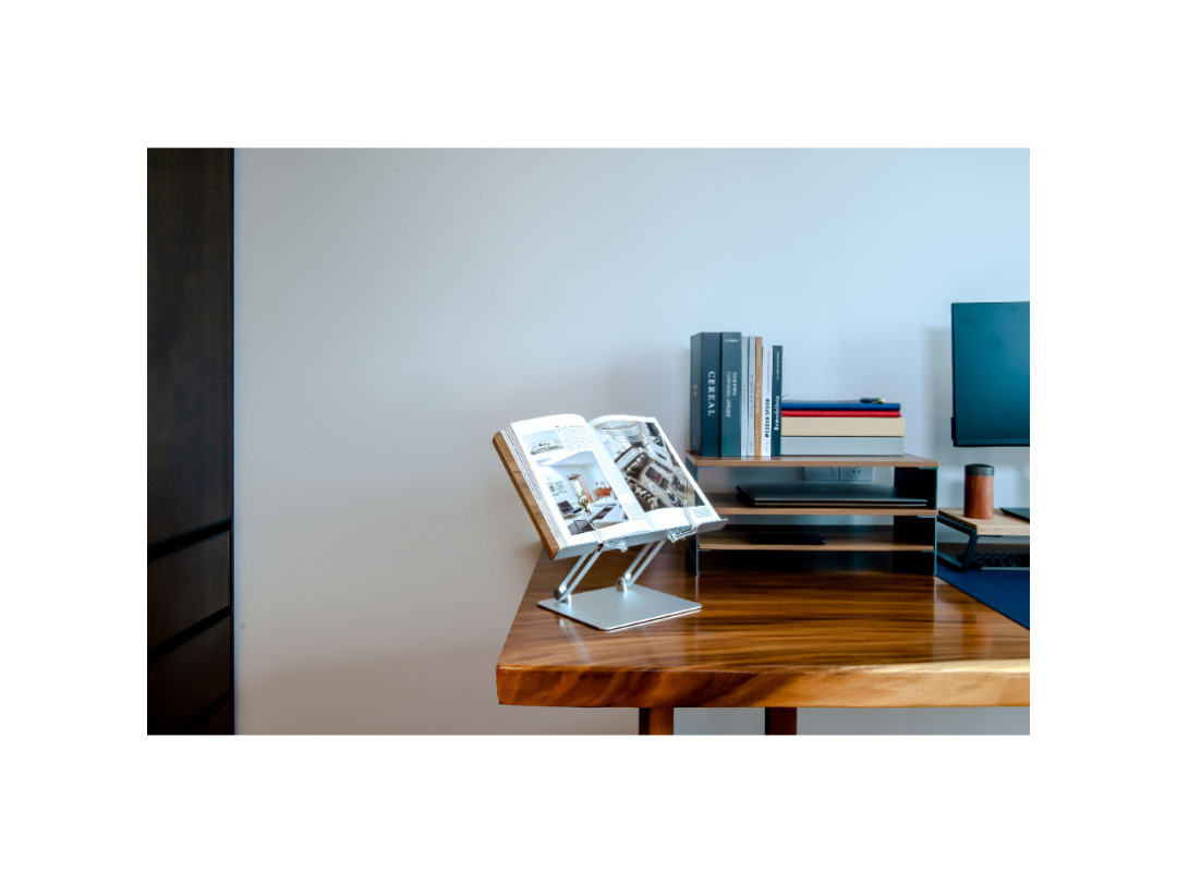 Buy Upergo AP-2DW Adjustable Reading Book Stand - Silver in Qatar Buy Upergo AP-2DW Adjustable Reading Book Stand - Silver in Qatar